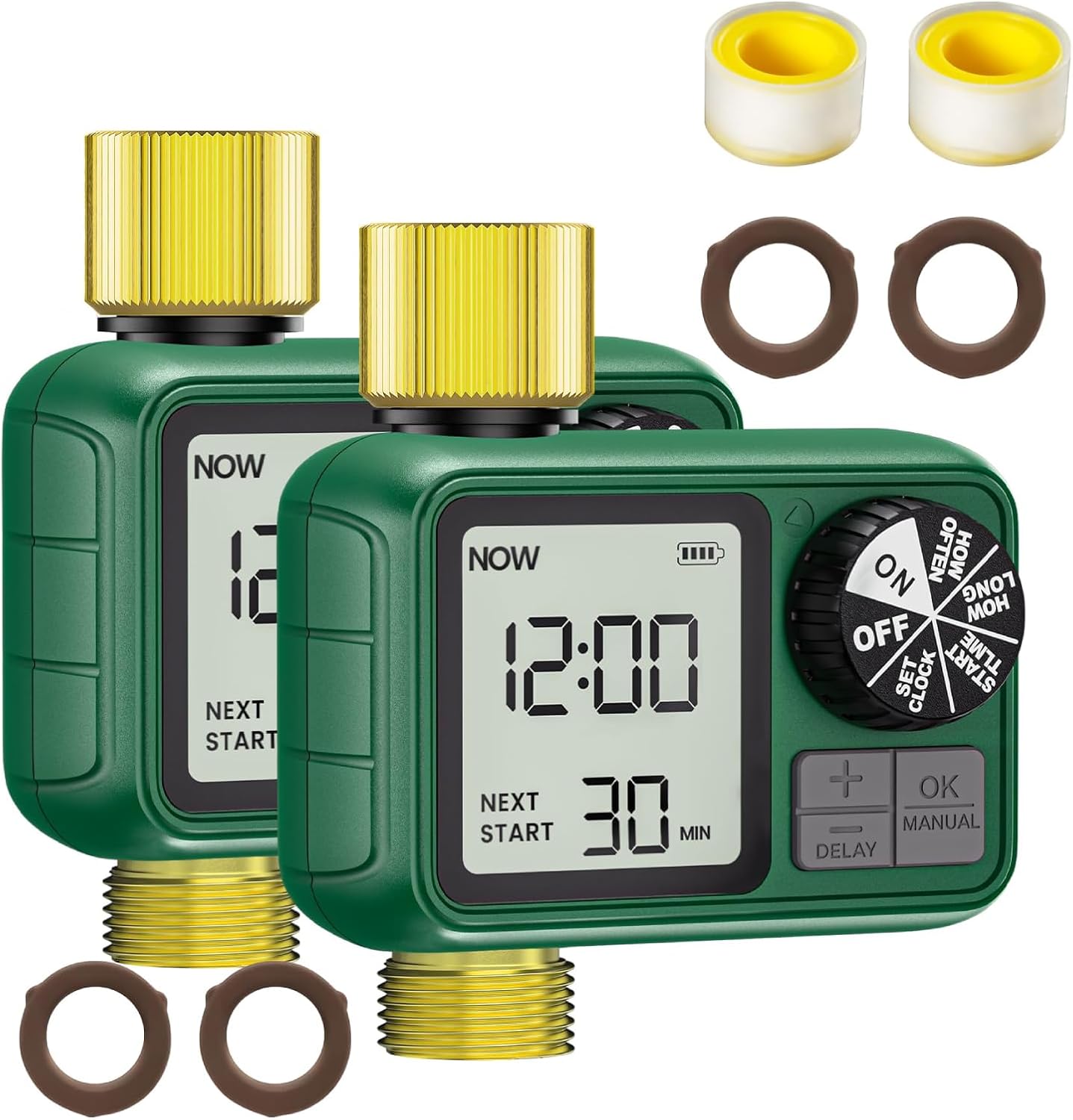 Water Timer for Outdoor Garden Hose, Sprinkler Timer for Garden