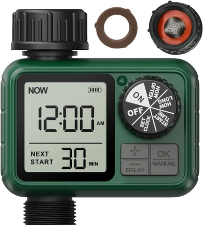 Water Timer for Outdoor Garden Hose, Sprinkler Timer for Garden