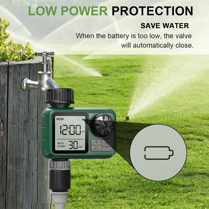 Water Timer for Outdoor Garden Hose, Sprinkler Timer for Garden
