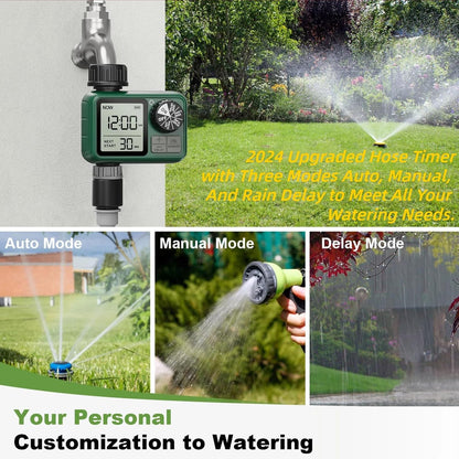 Water Timer for Outdoor Garden Hose, Sprinkler Timer for Garden
