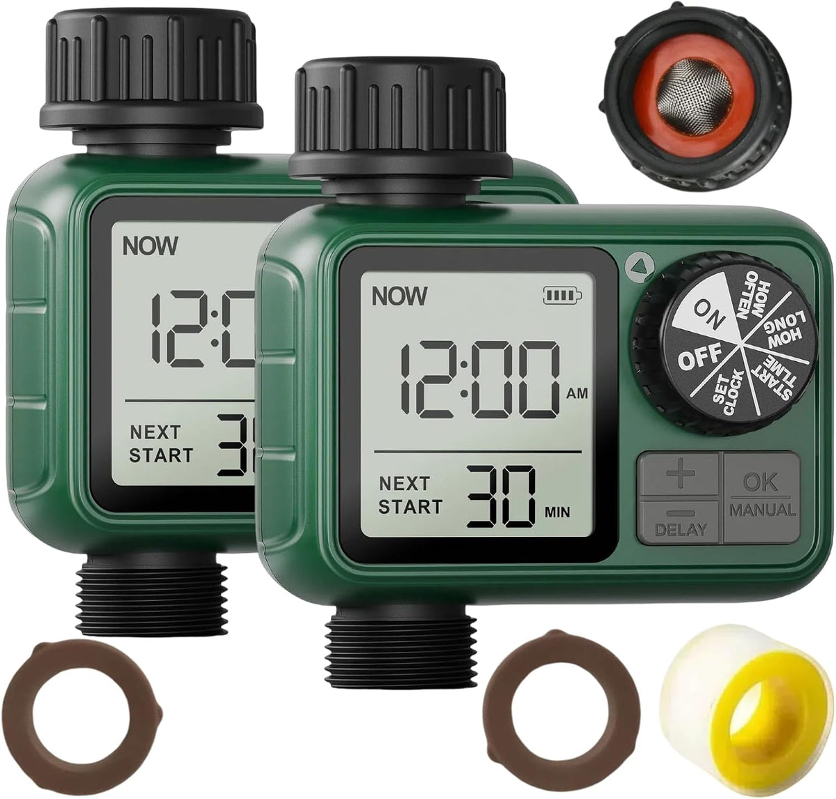 Water Timer for Outdoor Garden Hose, Sprinkler Timer for Garden