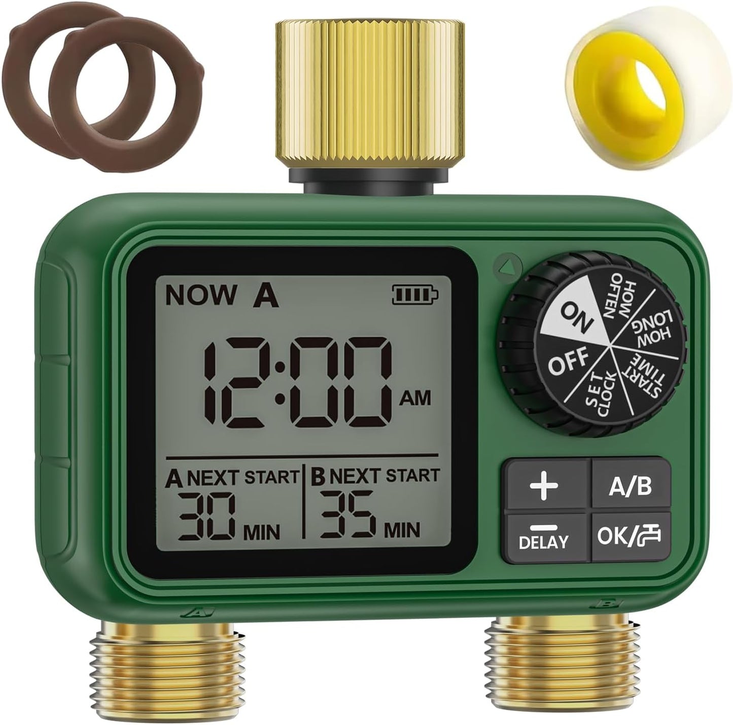 Water Timer for Outdoor Garden Hose, Sprinkler Timer for Garden