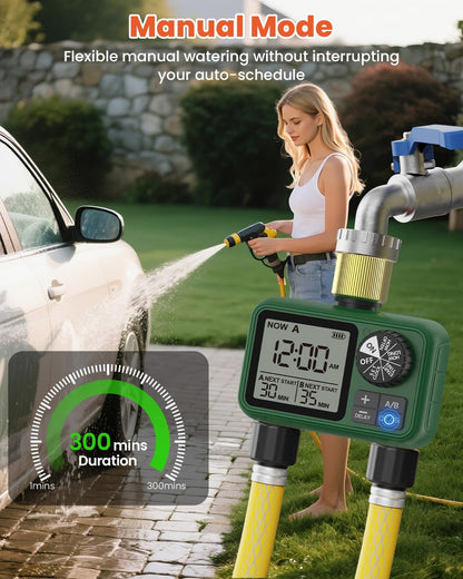 Water Timer for Outdoor Garden Hose, Sprinkler Timer for Garden
