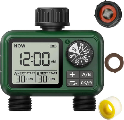 Water Timer for Outdoor Garden Hose, Sprinkler Timer for Garden