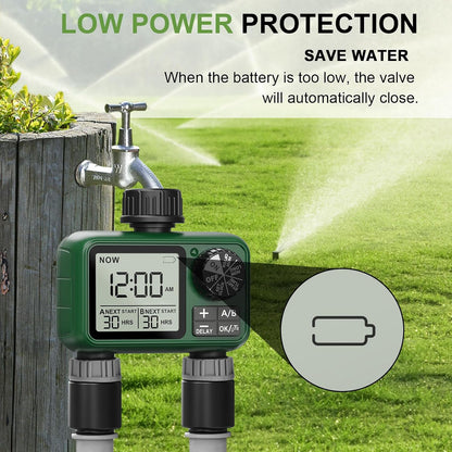 Water Timer for Outdoor Garden Hose, Sprinkler Timer for Garden