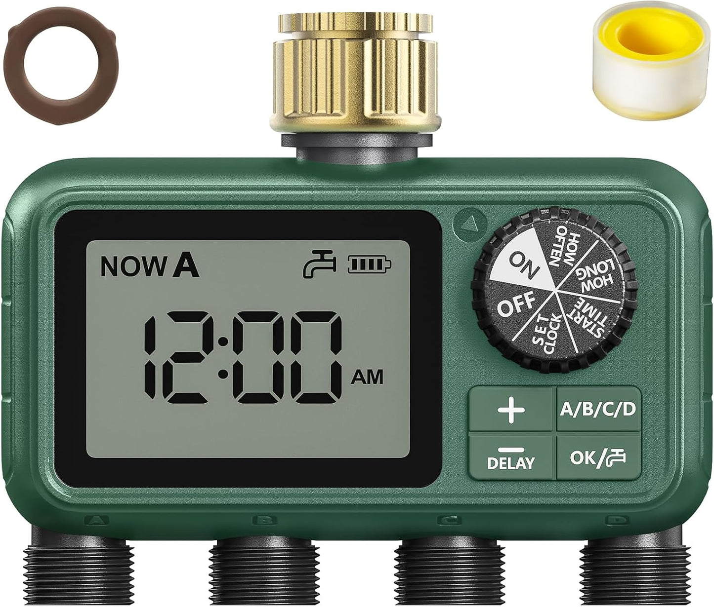 Water Timer for Outdoor Garden Hose, Sprinkler Timer for Garden