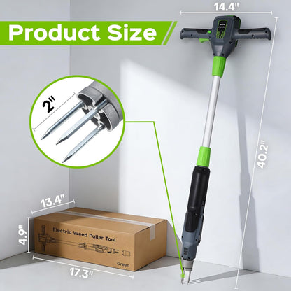 Weed Puller Tool, 21V Powerful Garden Tools Electric Weeding Tool