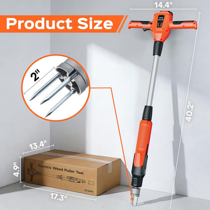 Weed Puller Tool, 21V Powerful Garden Tools Electric Weeding Tool