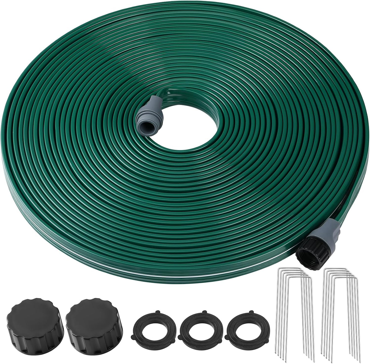 Soaker Sprinklers Hose 2 pack, Garden Drip Soaker Watering