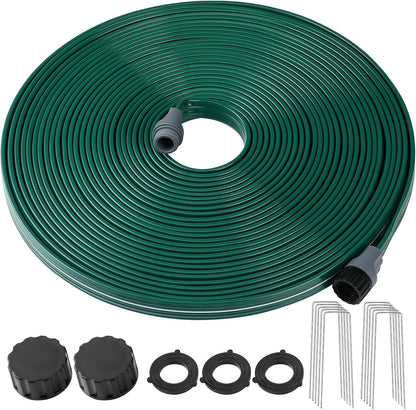 Soaker Sprinklers Hose 2 pack, Garden Drip Soaker Watering