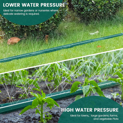 Soaker Sprinklers Hose 2 pack, Garden Drip Soaker Watering