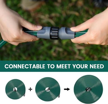 Soaker Sprinklers Hose 2 pack, Garden Drip Soaker Watering