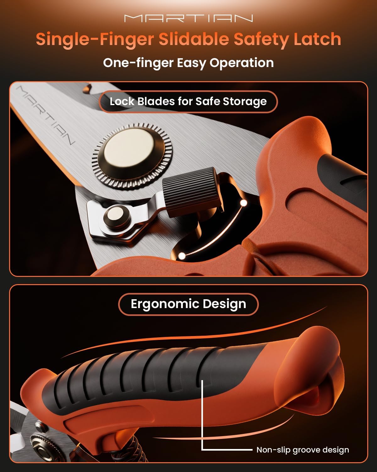 Sharp Tin Snips - Stainless Steel Utility Scissors, Wire Cutters Heavy Duty