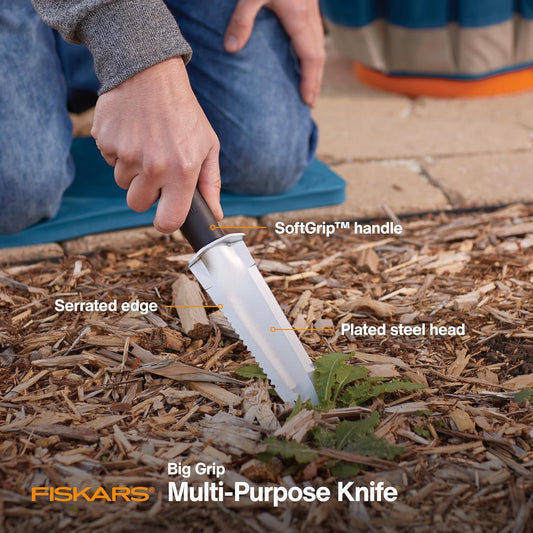 Steel Garden Knife, Multi-Purpose Weed Puller Gardening & Yard Tool