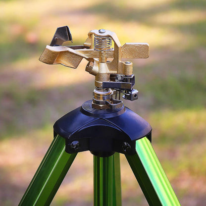 Triumpeek Impact Sprinkler on Tripod Base with Stakes, 1 Count