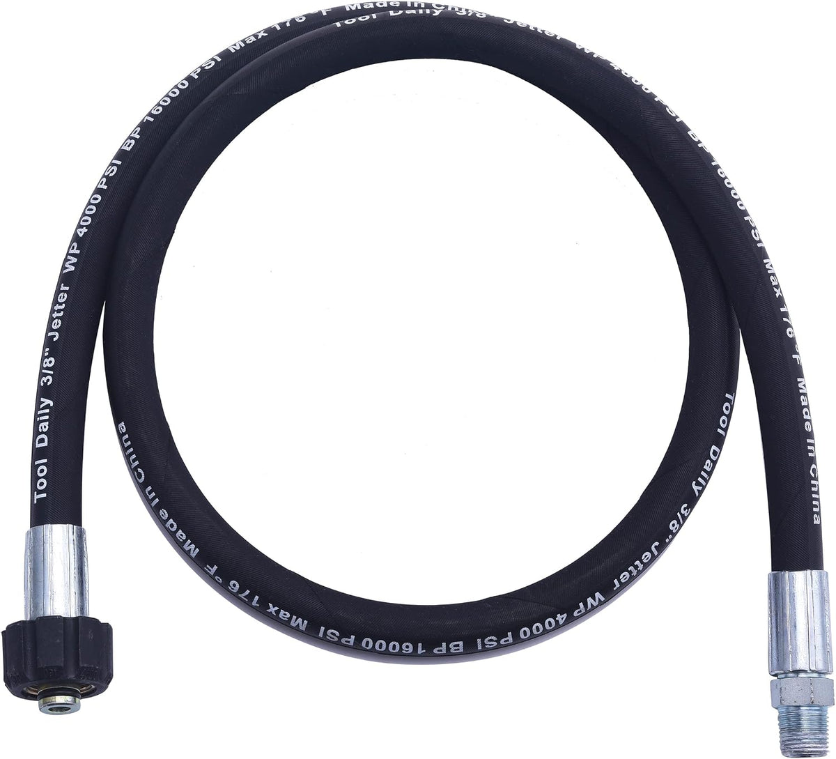 Retractable Pressure Washer Hose Reel 60 FT x 1/4”, 3600 PSI