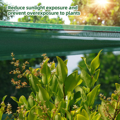 Crop Cages for Garden Plant: 6x3x5 Ft Tent Cage, Plant Netting Cover with Zipper, Garden Bed Cover, Plant Cover from Animal Wind-Resistant Garden Cage for Fruit Vegetable Flower