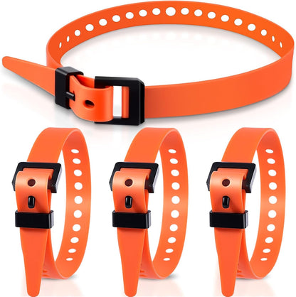 4 Pack Utility Straps 16" Reusable Industrial Straps, Black