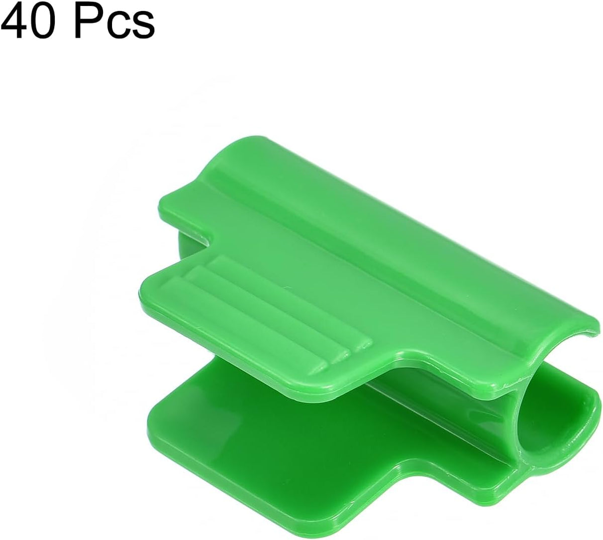 Greenhouse Clamps for 5/8" PVC Pipe, 20pcs Greenhouse Film Clamps Shading Net Rod Clip Garden Hoops for Row Cover, Greenhouse Plastic Sheeting