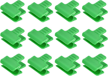 Greenhouse Clamps for 5/8" PVC Pipe, 20pcs Greenhouse Film Clamps Shading Net Rod Clip Garden Hoops for Row Cover, Greenhouse Plastic Sheeting