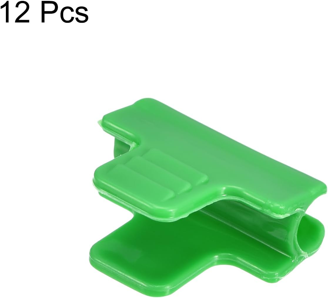 Greenhouse Clamps for 5/8" PVC Pipe, 20pcs Greenhouse Film Clamps Shading Net Rod Clip Garden Hoops for Row Cover, Greenhouse Plastic Sheeting