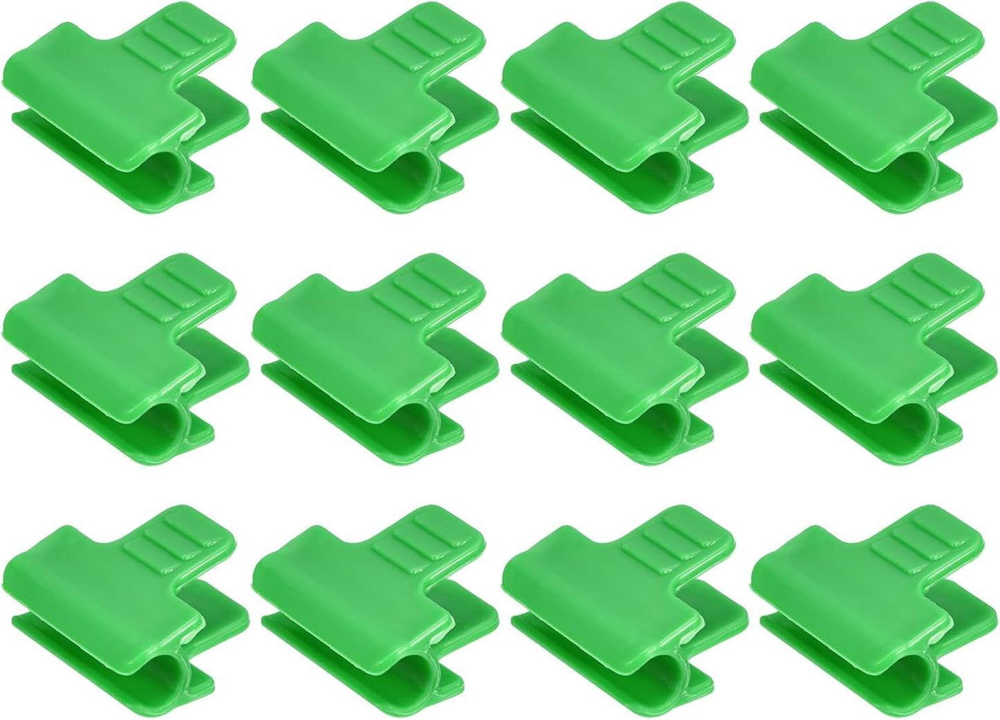 Greenhouse Clamps for 5/8" PVC Pipe, 20pcs Greenhouse Film Clamps Shading Net Rod Clip Garden Hoops for Row Cover, Greenhouse Plastic Sheeting