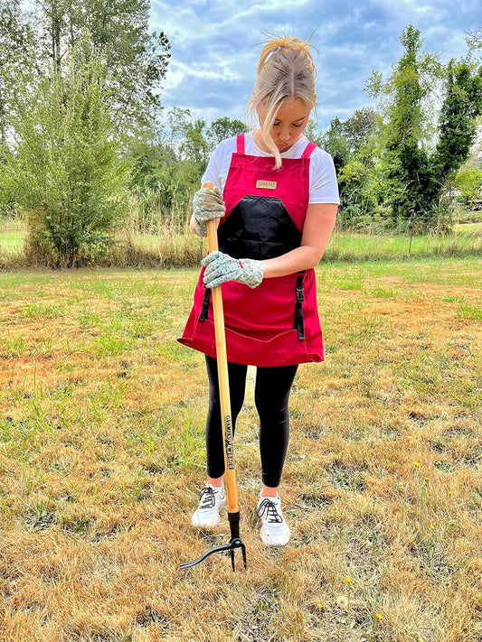 + Grampa's Garden Apron - Bundle The Original Stand Up Weed Puller & Grampa's Garden Apron for The Easiest & Most Effective Weed Removal & Cleanup Combos