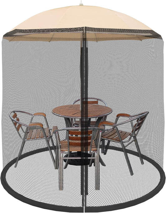 Bug Screen Mosquito Net for Patio Umbrellas