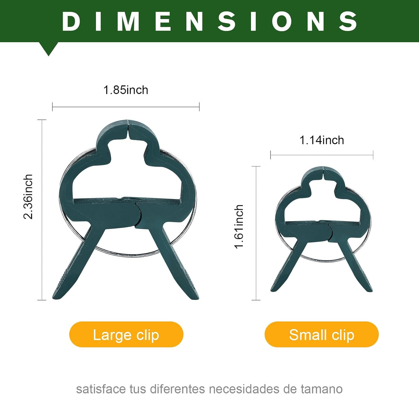 Plant Clips for Climbing Plants, Garden Support for Tomatoes & Vine