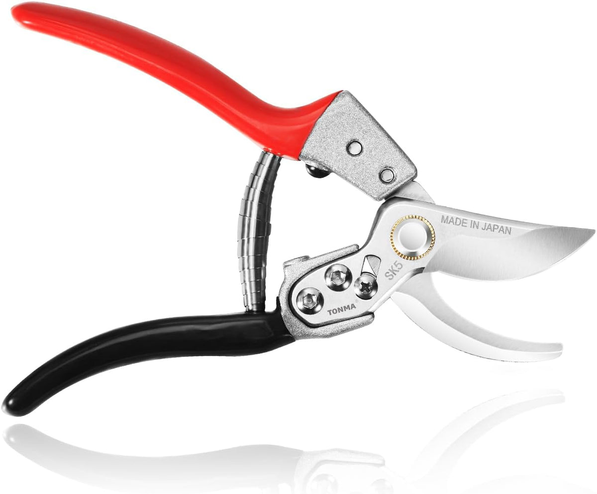 TONMA 7.5" Garden Scissors, Made in Japan, Pruning Shears & Clippers, TP-3