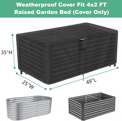 Plant Covers Freeze Protection, Fit 8x4 FT Raised Garden Beds