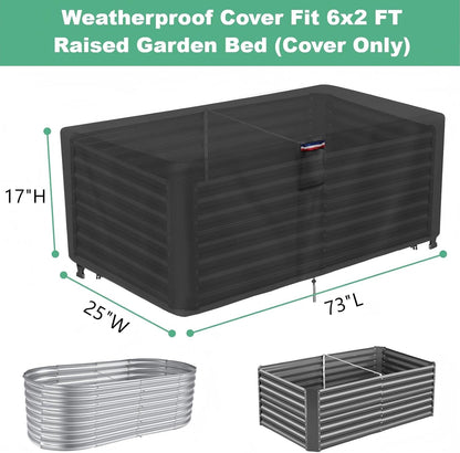 Plant Covers Freeze Protection, Fit 8x4 FT Raised Garden Beds