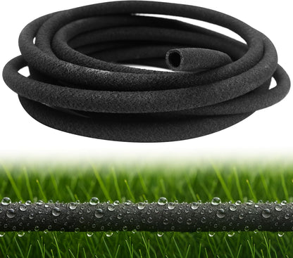1/2 Inch Soaker Hose for Drip Irrigation Tube, Rain Barrel, 23ft Long Snip Extension Tubing Line for Gardeners Self Watering System, Planters Borders, Vegetable Plots, Hydroponics, Raised Beds Outdoor