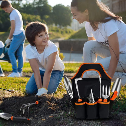 Garden Tool Set, 10 PCS Stainless Steel Heavy Duty