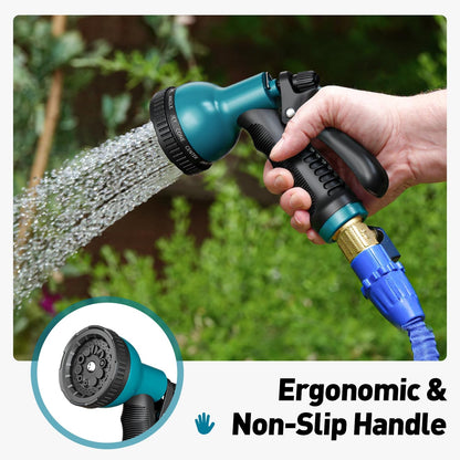 Garden Hose Nozzle Sprayer: 2 Pack 10 Watering Patterns Spray Nozzles Heavy Duty Hose Head Hose Attachment