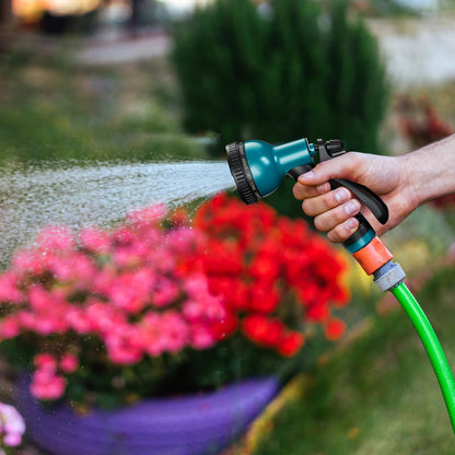 Garden Hose Nozzle Sprayer: 2 Pack 10 Watering Patterns Spray Nozzles Heavy Duty Hose Head Hose Attachment