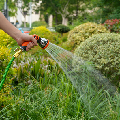 Garden Hose Nozzle Sprayer: 2 Pack 10 Watering Patterns Spray Nozzles Heavy Duty Hose Head Hose Attachment