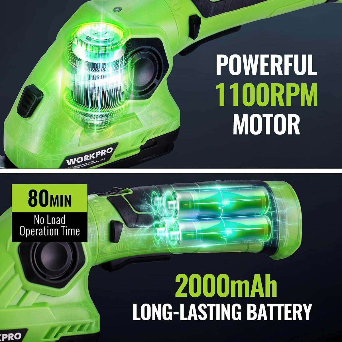 7.2V Cordless Grass Shear & Shrubbery Trimmer