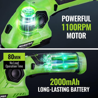 7.2V Cordless Grass Shear & Shrubbery Trimmer