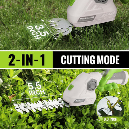 7.2V Cordless Grass Shear & Shrubbery Trimmer