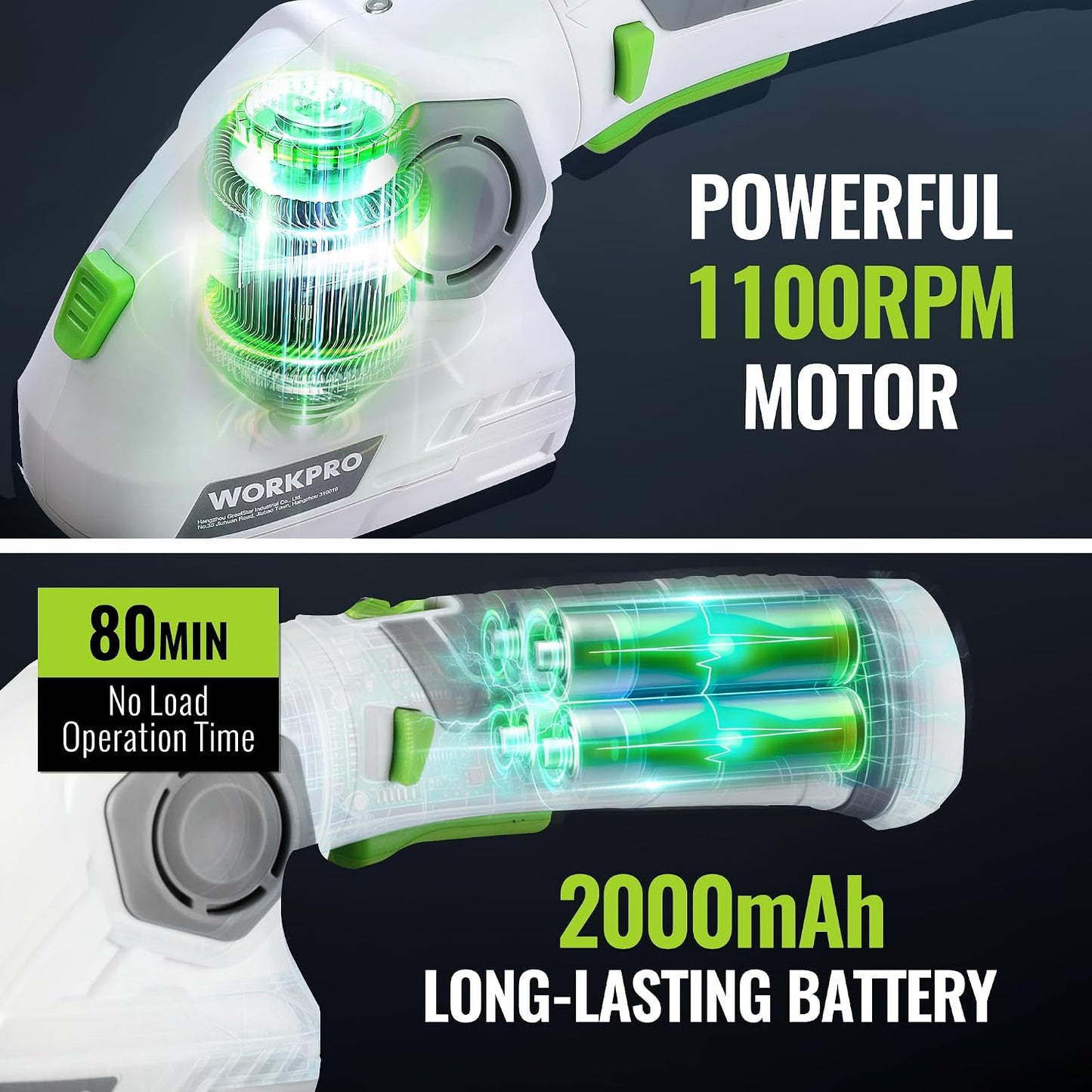 7.2V Cordless Grass Shear & Shrubbery Trimmer