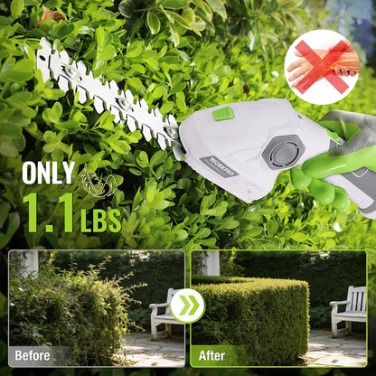 7.2V Cordless Grass Shear & Shrubbery Trimmer