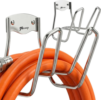 Garden Hose Holder - 2 Sets Wall Mount for Water Hose and Extension Cords