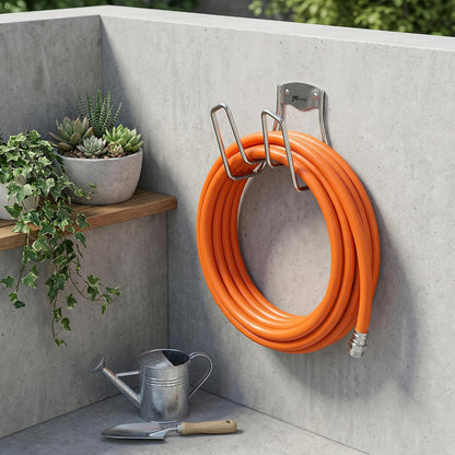 Garden Hose Holder - 2 Sets Wall Mount for Water Hose and Extension Cords