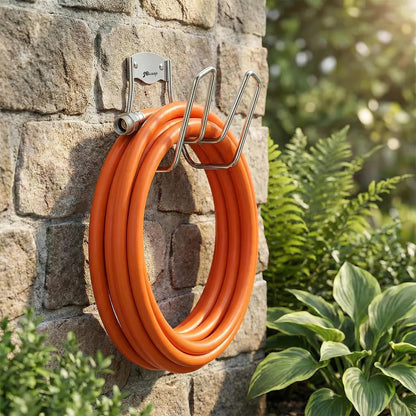 Garden Hose Holder - 2 Sets Wall Mount for Water Hose and Extension Cords