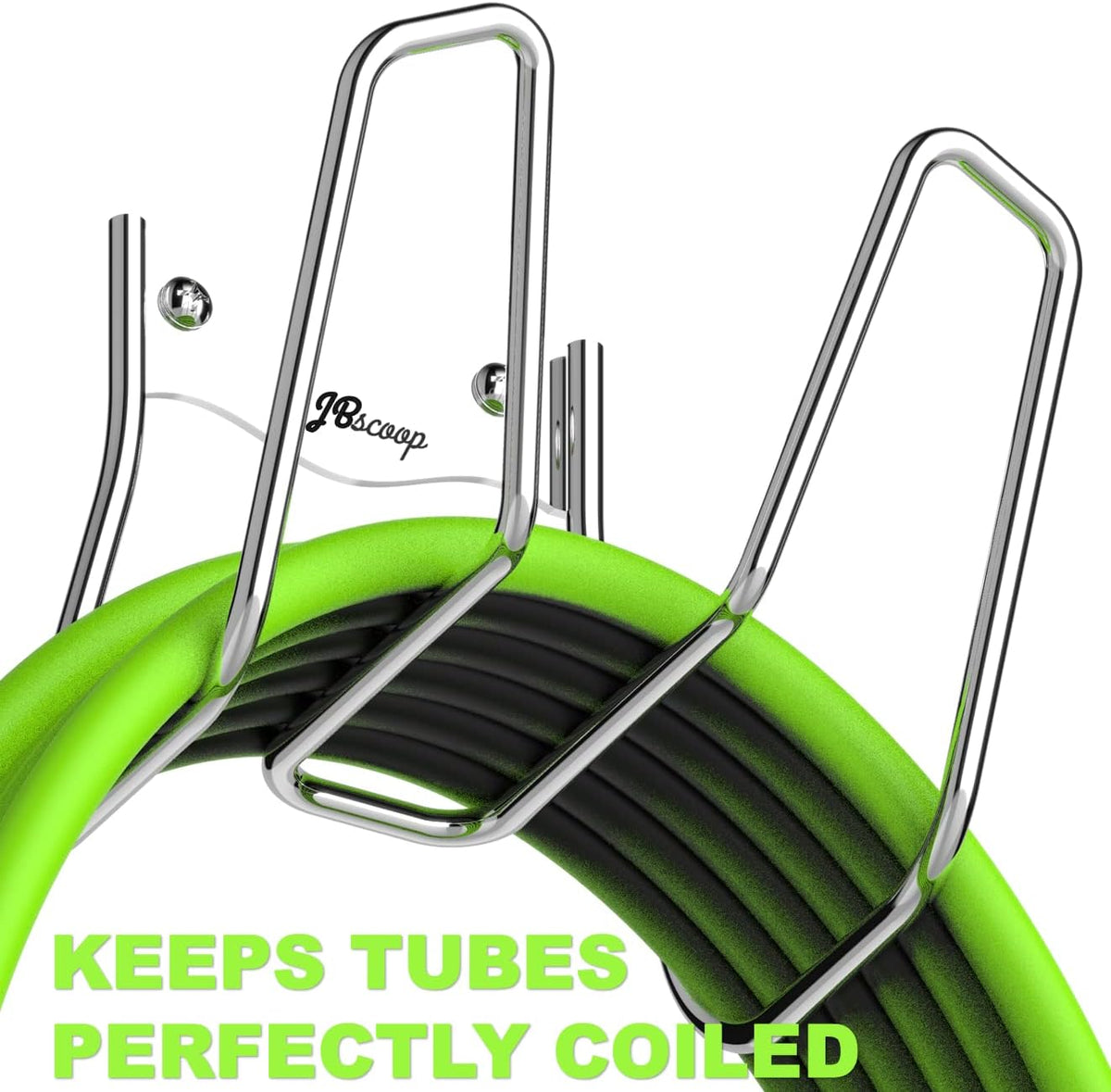 Garden Hose Holder - 2 Sets Wall Mount for Water Hose and Extension Cords