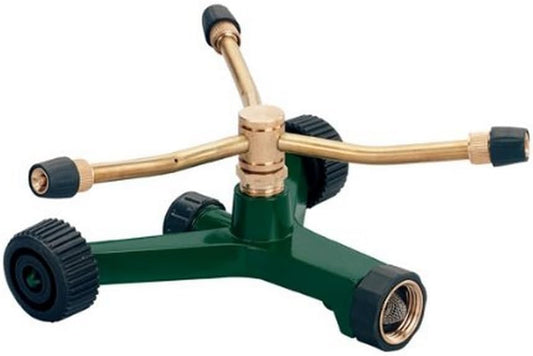 3-Arm Rotary Sprinkler for Lawn Watering, Multilingual