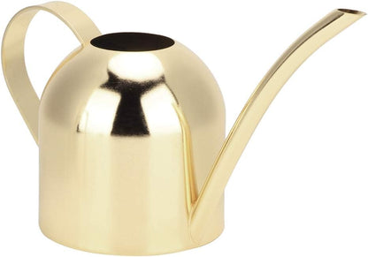 500 ml Stainless Steel Watering Can, Watering Can with Long Spout, for Indoor and Outdoor Indoor Plants (Rose Gold)