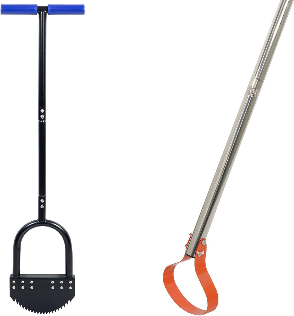 41in Edger Lawn Tool & 63in Stirrup Hoe Bundle