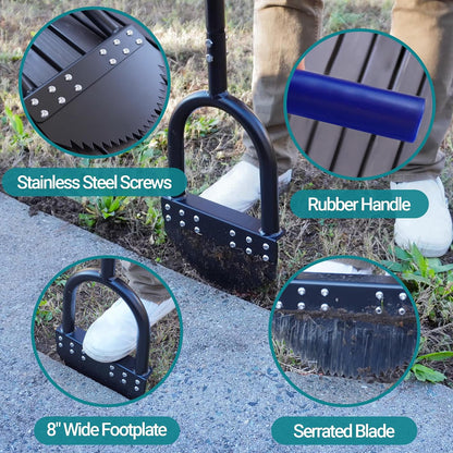 41in Edger Lawn Tool & 63in Stirrup Hoe Bundle